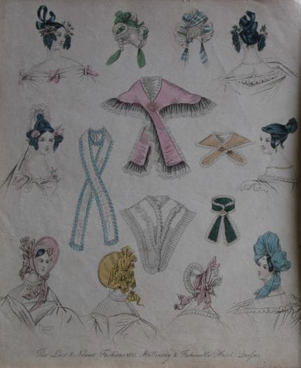 J Bell - Original World of Fashion print 1824-51.
