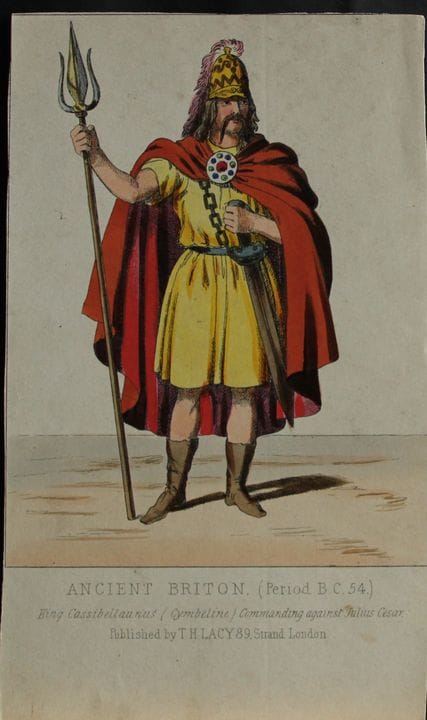 Lacy's Dramatic Costumes - Ancient Briton 1865.

T