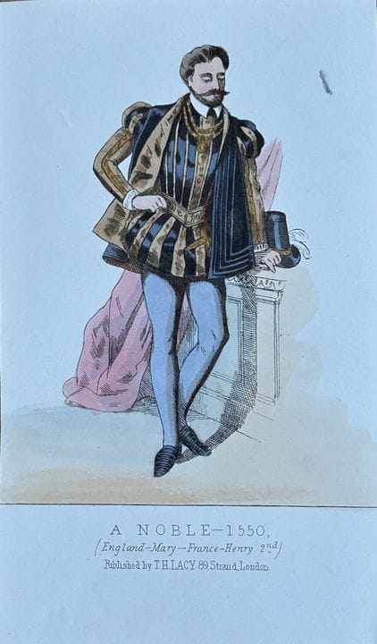 Lacy's Dramatic Costumes - A Nobleman of 16th cent