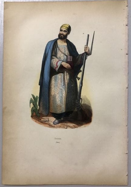 A Wahlen - Engraving of Durani tribesman 1843.

Th