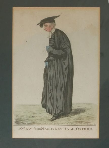 Robert Dighton - Dr Henry Ford, Magdalen Hall, Oxf