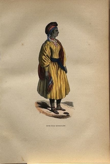 A Wahlen - Woodcut engraving of Sockanaise1843.

T