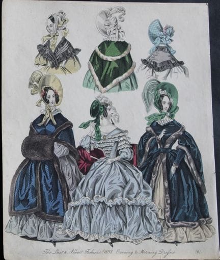 J Bell - Original World of Fashion print 1824-51.
