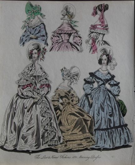 J Bell - Original World of Fashion print 1824-51.
