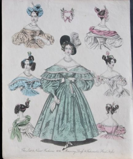 J Bell - Original World of Fashion print 1824-51.
