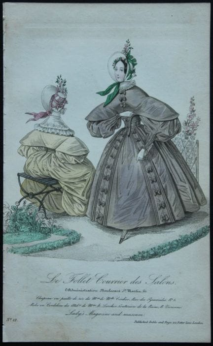 R·桑兹——1816年法国礼服版画。

这些手工上色的版画由R·桑兹创作，由弗诺、胡德与夏普出版，刊
