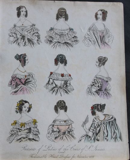 J Bell - Original World of Fashion print 1824-51.
