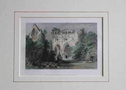 Thomas Allom - Abadía de Dryburgh, Roxburghshire, 