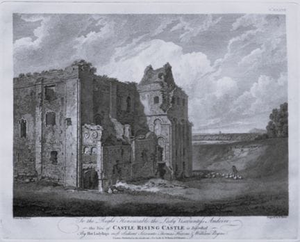 Thomas Hearne - Castle Rising, Norfolk   1786.

Es