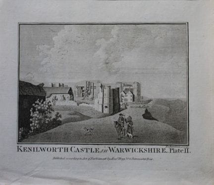 Alex Hogg - Kenilworth Castle, Warwickshire 1786.
