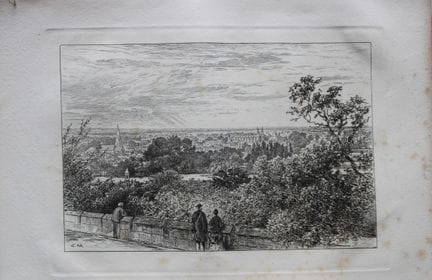 Blick von der Terrasse des Windsor Castle von Edwa