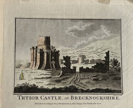 Alex Hogg - Trtior Castle, Brecknockshire 1786.

T