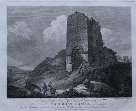 Thomas Hearne - Castillo de Egremont, Cumberland, 