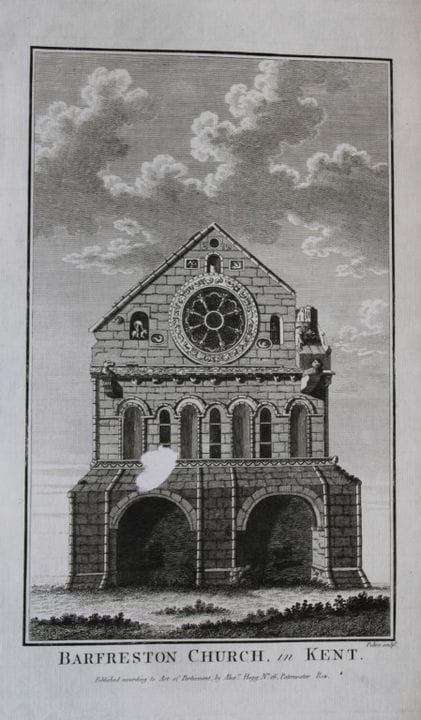 Alex Hogg – Barfreston Church, Kent 1786.

Dieser 