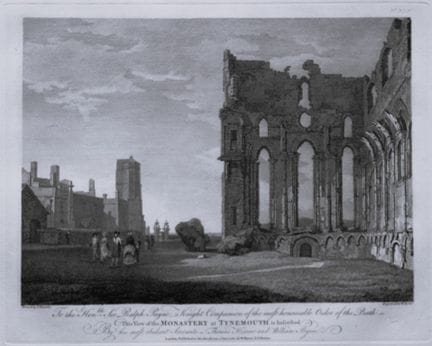 Thomas Hearne - Monasterio de Tynemouth, Northumbe