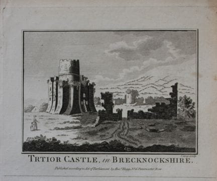 Alex Hogg - Trtior Castle, Brecknockshire 1786.

T