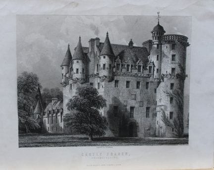 Robert W. Billings - Castillo de Fraser, Escocia, 