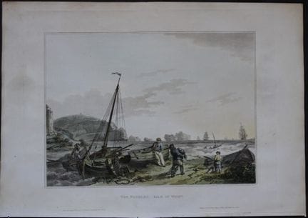 de Loutherbourg - Aquatinte représentant Ramsgate,