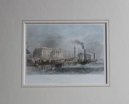 WH Bartlett – Greenock, gestochen von FW Topham, 1