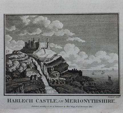 Alex Hogg - Castillo de Harlech, Merionythshire, 1
