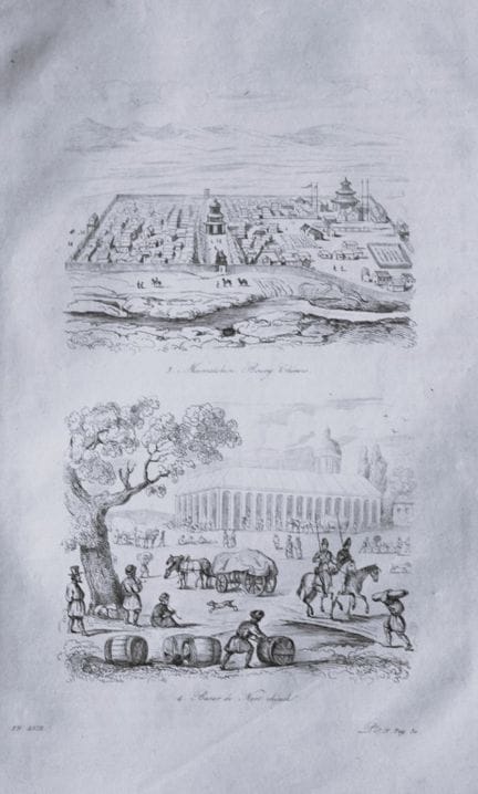 Julien Boilly - Engraving of People and  Views in 