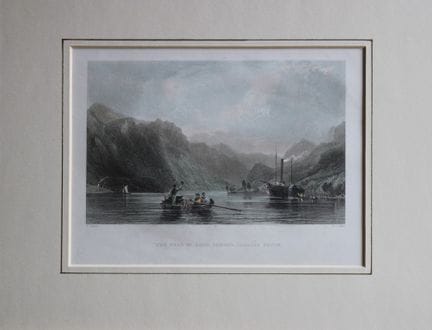 Thomas Allom – Loch Lomond, gestochen von H. Jorde