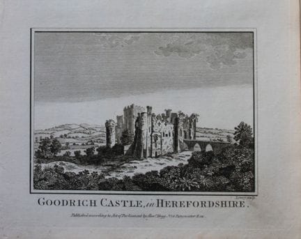 Alex Hogg - Goodrich Castle, Herefordshire 1786.

