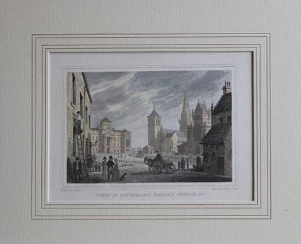 James Knox - Infirmary, Glasgow  engraved by J Swa