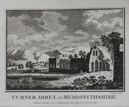Alex Hogg - Cumner Abbey, Merionythshire 1786.

Th