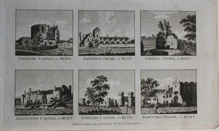 Alex Hogg - Castles and Priories in England 1786.
