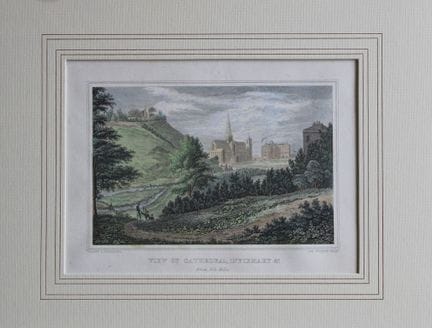 Joseph Swan - Cathedral Infirmary, Glasgow  engrav