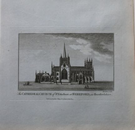 Alex Hogg - Hereford Cathedral, Herefordshire 1786