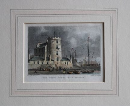 Thomas Shepherd - Signal tower, Leith Harbour, Edi
