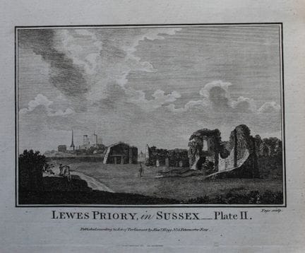 Alex Hogg – Lewes Priory, Sussex 1786.

Dieser Kup