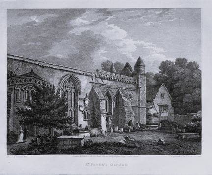 Thomas Hearne - Iglesia de San Pedro, en el este d