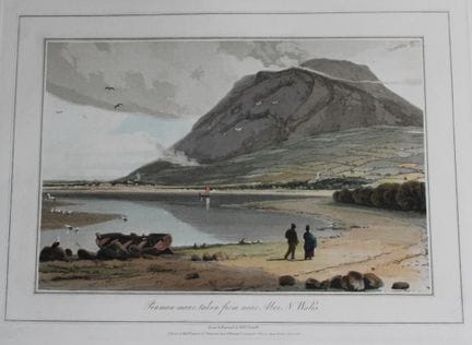 W. Daniell - Penman-maur, Gales del Norte, hacia 1
