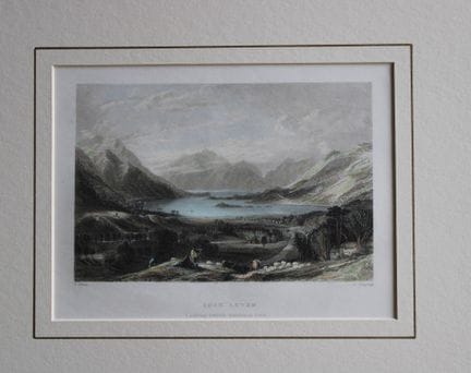 Thomas Allom – Loch Leven, gestochen von C. Armyta