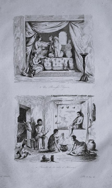 Julien Boilly - Engraving of People and Views in A