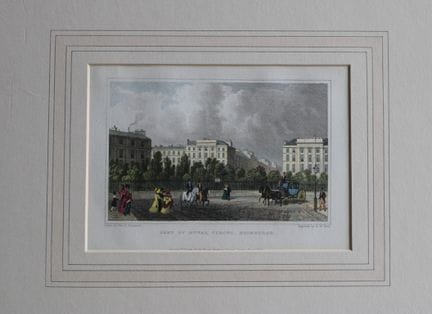 Thomas Shepherd - Royal Circus, Edinburgh engraved