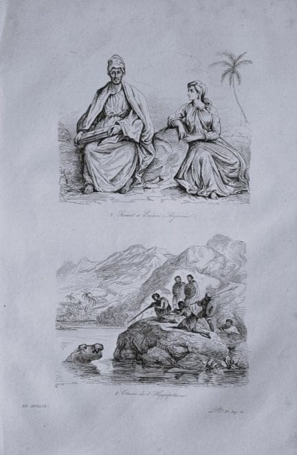 Julien Boilly - Engraving of People and Views in A