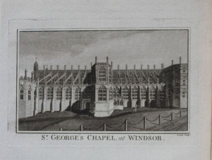 Alex Hogg - St George's Chapel, Windsor 1786.

Thi