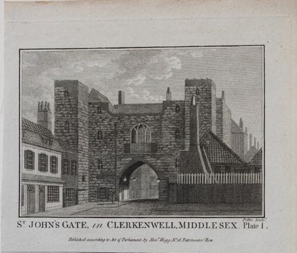 Alex Hogg - St John's Gate, Clerkenwell, Middlesex