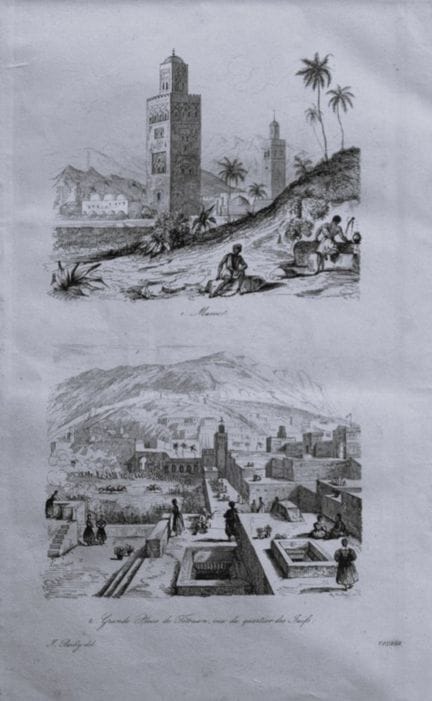Julien Boilly - Engraving of People and Views in A