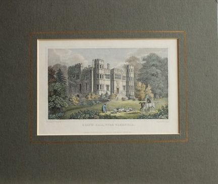 N. Whittock – Heath Hall, Yorkshire, gestochen von
