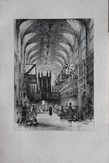 St. George’s Chapel, Windsor Castle, von Herbert R