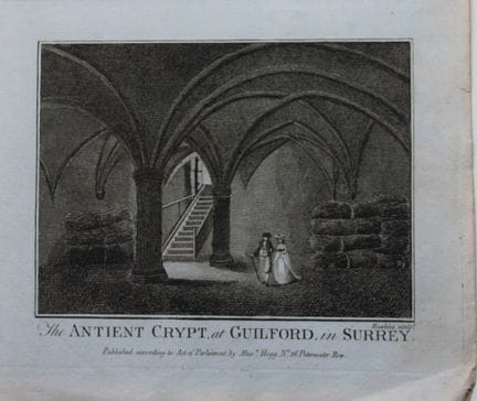 Alex Hogg - Ancient Crypt at Guilford, Surrey 1786