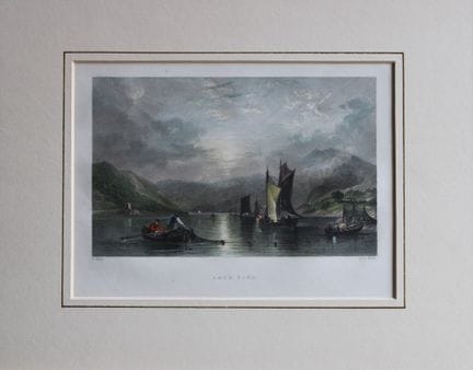 Thomas Allom – Loch Fine, gestochen von R. Wallis,