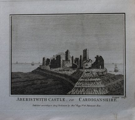 Alex Hogg - Aberistwith Castle, Cardiganshire 1786