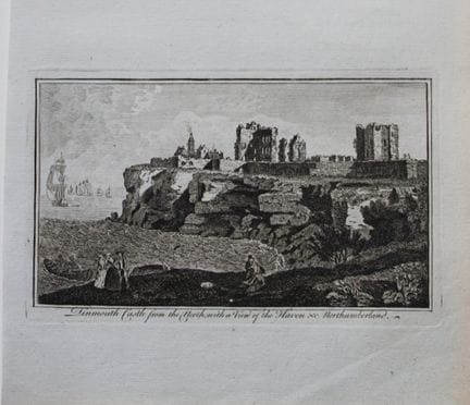 Alex Hogg - Linmouth Castle, Northumberland 1786.
