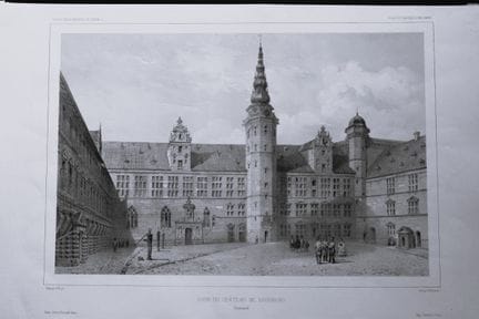 Benoist - Château de Kronborg, Danemark, 1842.

Ce